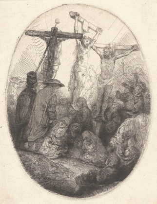 Picture of CHRIST CRUCIFIED BETWEEN THE TWO THIEVES 1641