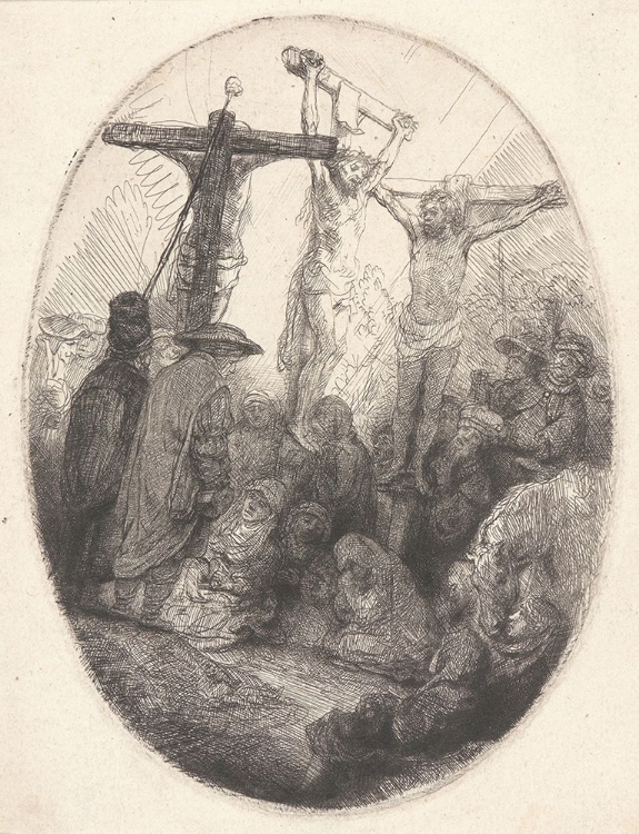Picture of CHRIST CRUCIFIED BETWEEN THE TWO THIEVES 1641