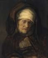 Picture of HEAD OF AN AGED WOMAN 1655
