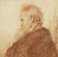 Picture of HEAD OF AN OLD MAN 1631