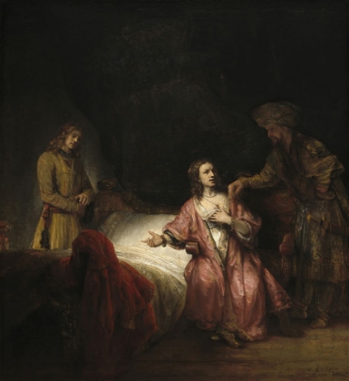 Picture of JOSEPH ACCUSED BY POTIPHARS WIFE 1655