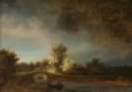 Picture of LANDSCAPE WITH A STONE BRIDGE 1638