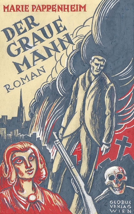 Picture of MARIE PAPPENHEIM DER GRAUE MANN ROMAN GLOBUS-VERLAG WIEN VARIANTE 4 1949