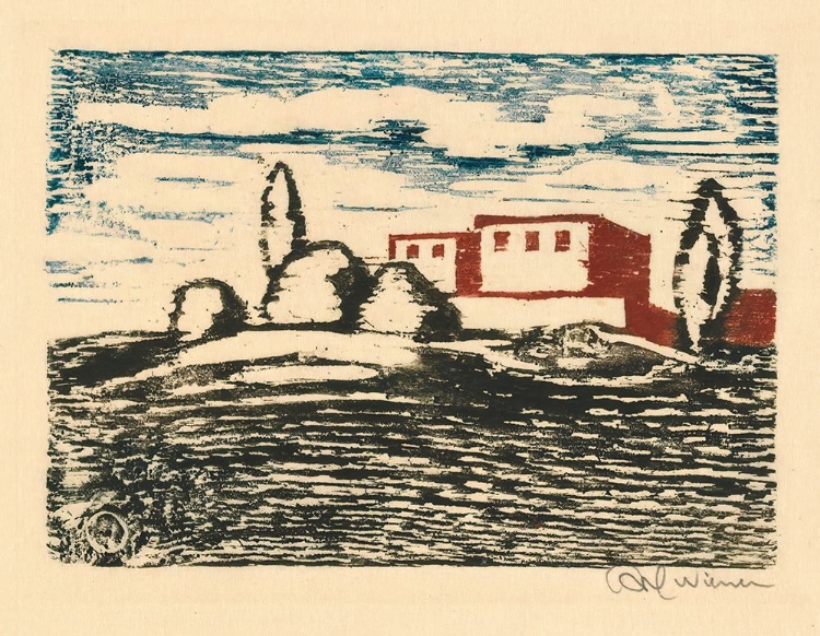 Picture of OHNE TITEL HAUS IN LANDSCHAFT 1930