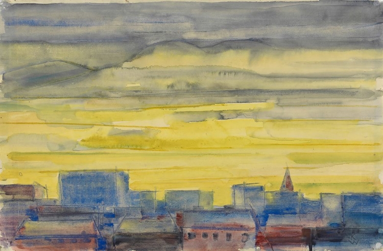 Picture of OHNE TITEL HAUSERZEILE IN WIEN 1938