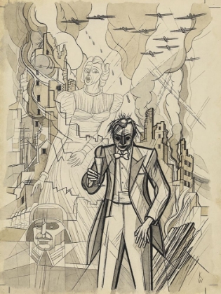 Picture of OHNE TITEL KRIEGSGROTESKE 1941