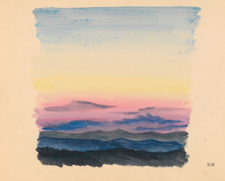 Picture of OHNE TITEL NATURSTUDIE 1924 VII