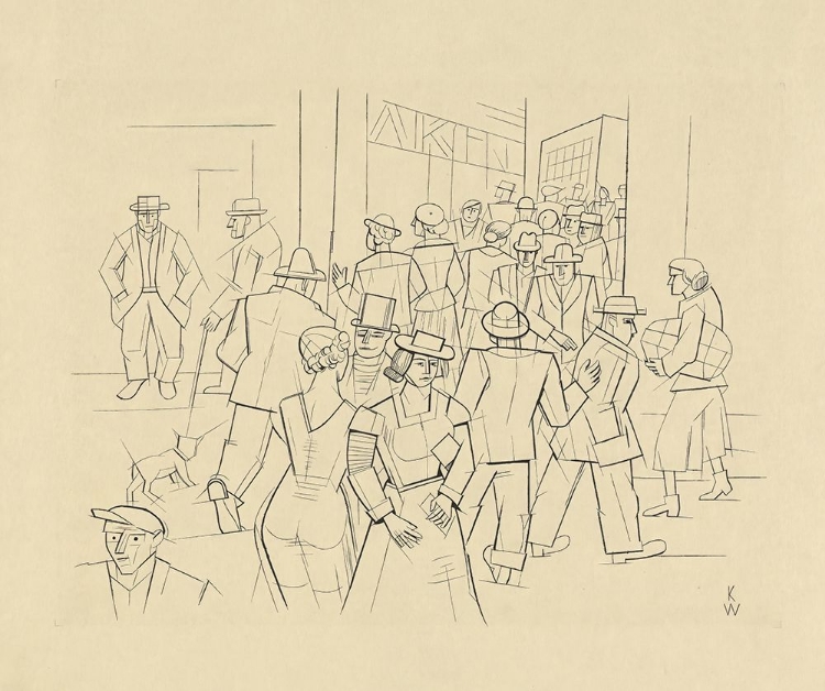 Picture of OHNE TITEL PASSANTEN 1933