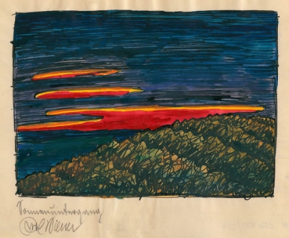 Picture of SONNENUNTERGANG 1921 II