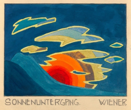 Picture of SONNENUNTERGANG 1923