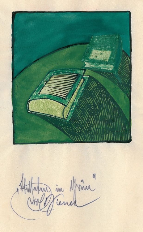 Picture of STILLEBEN IN GRUN 1921