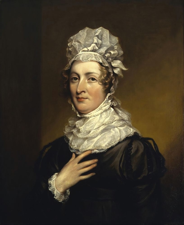 Picture of PORTRAIT OF MRS. JOHN TRUMBULL 1820