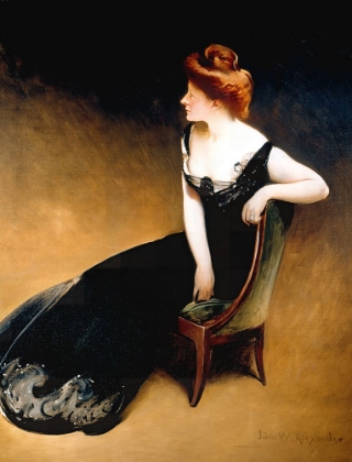 Picture of PORTRAIT OF MRS V, MRS HERMAN DURYEA 1898