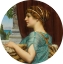Picture of A POMPEIAN LADY 1904