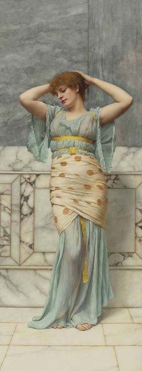 Picture of BEAUTY IN A MARBLE ROOM 1894