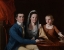 Picture of JONATHAN TRUMBULL, JR. WITH MRS. TRUMBULL EUNICE BACKUS AND FAITH TRUMBULL 1777