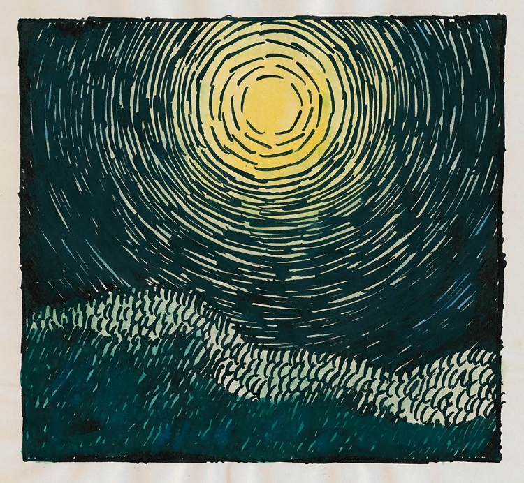 Picture of KOMPOSITION AUS PFLASTER UND WIESE X 1924