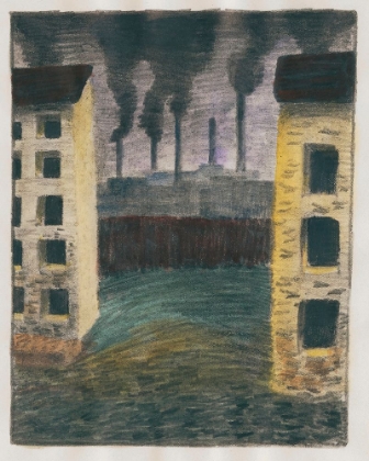 Picture of KOMPOSITION AUS PFLASTER UND WIESE XXIII 1924