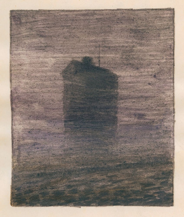 Picture of KOMPOSITION AUS PFLASTER UND WIESE XXIV 1924