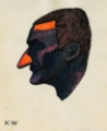 Picture of KOPFSTUDIE AUS PROFILE 10 BLATTER GRAZ II 1924