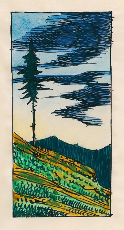 Picture of KOPFSTUDIE AUS PROFILE 10 BLATTER GRAZ XIII 1924