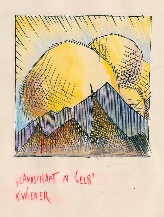 Picture of LANDSCHAFT IN GELB 1921