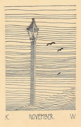 Picture of LATERNE UND DREI VOGEL 1920