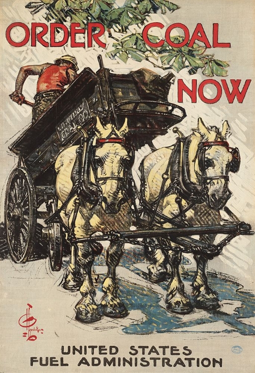 Picture of ORDER COAL NOW 1918