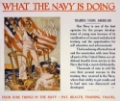 Picture of WHAT THE NAVY IS DOING 1918