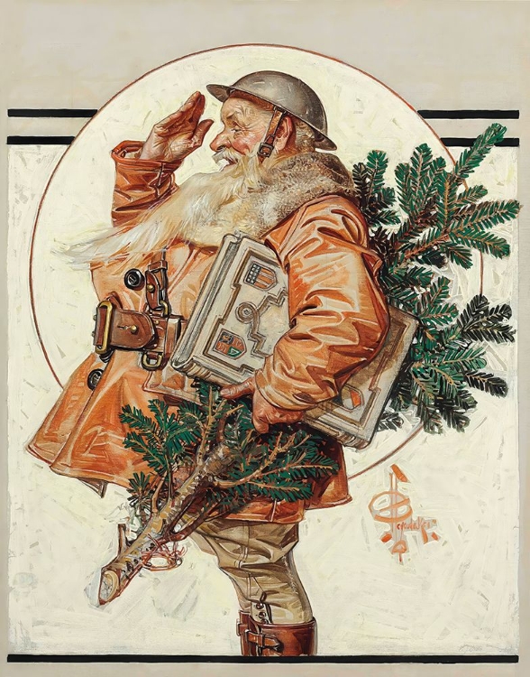 Picture of WORLD WAR I SANTA 1918