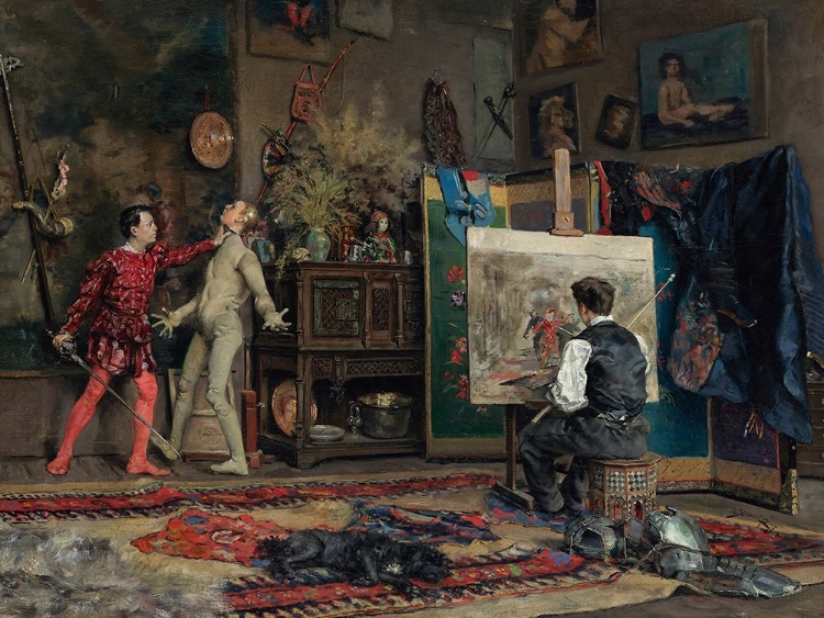 Picture of IN THE ARTISTS STUDIO 1875