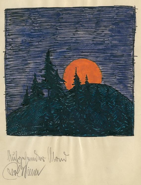 Picture of AUFGEHENDER MOND 1921