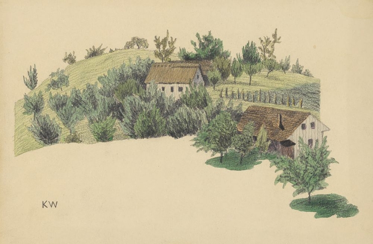 Picture of BAUERHAUSER AUF HUGEL 1924