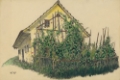 Picture of BAUERNHAUS MIT VORGARTEN 1924