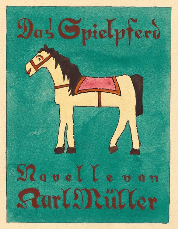 Picture of DAS SPIELPFERD NOVELLE VON KARL MULLER 1919