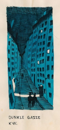 Picture of DUNKLE GASSE 1922