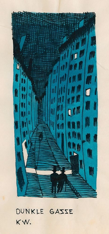 Picture of DUNKLE GASSE 1922