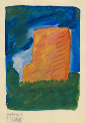 Picture of FARBSTUDIEN 10 BLATTER VI 1923