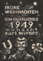 Picture of FROHE WEIHNACHTEN EIN GLUCKLICHES 1949