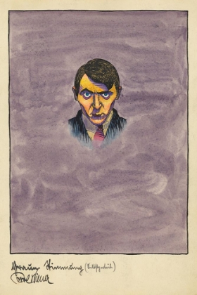 Picture of GRAUE STIMMUNG SELBSTPORTRAT 1923