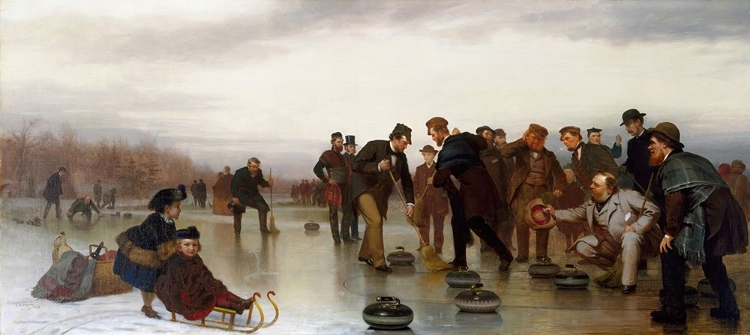 Picture of CURLING A SCOTTISH GAME, AT CENTRAL PARK 1862