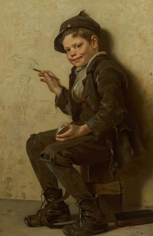 Picture of THE YOUNG ARTIST CA 1885