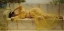 Picture of GIRL IN YELLOW DRAPERY 1901