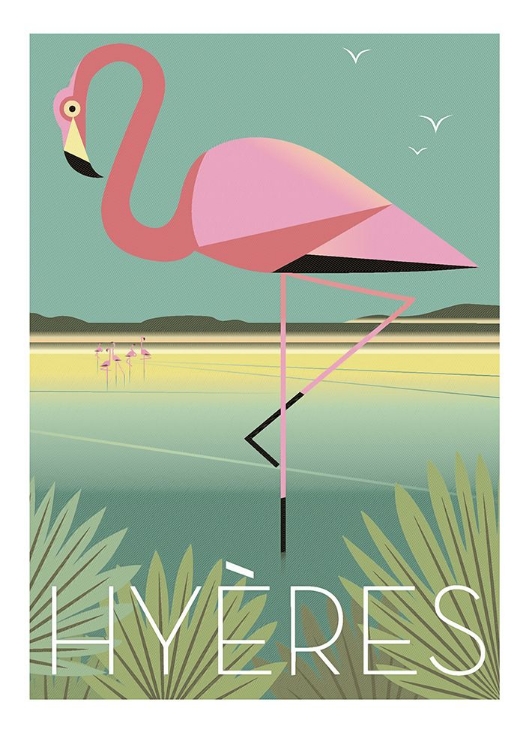 Picture of VINTAGE POSTER HYERES