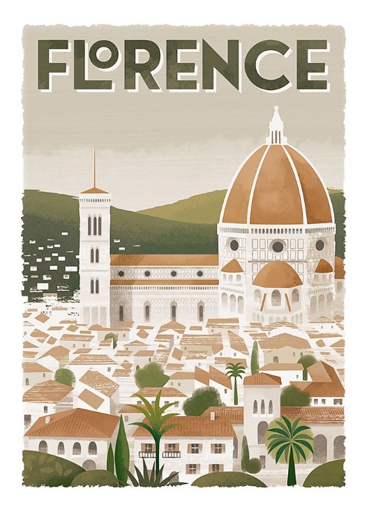 Picture of VINTAGE POSTER FLORENCE I