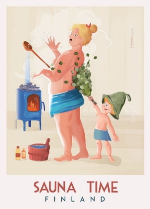 Picture of SAUNA TIME FINLAND I