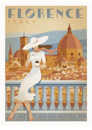 Picture of VINTAGE POSTER FLORENCE II