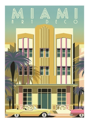 Picture of VINTAGE POSTER MIAMI