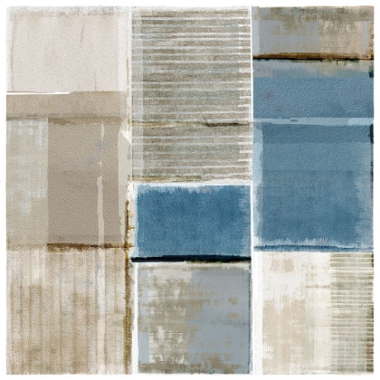 Picture of BLUE COASTAL PATCHWORK II
