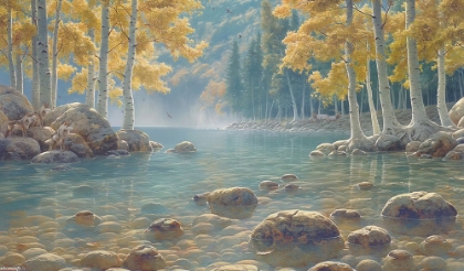 Picture of WILDERNESS PONDERING I